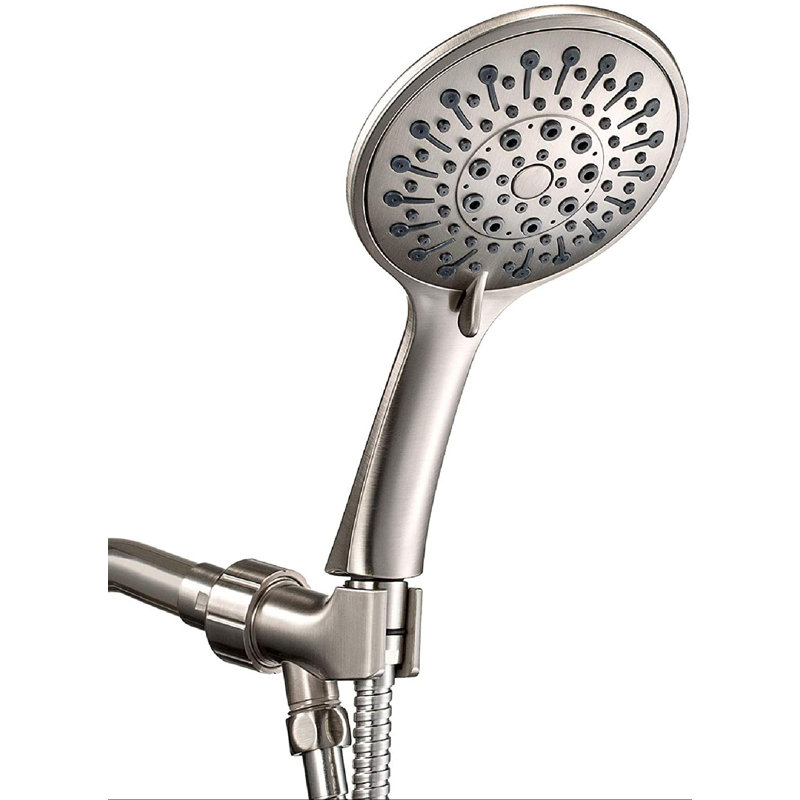 MingshanAncient Shower Head With Handheld And 6 Spray Settings, 5
